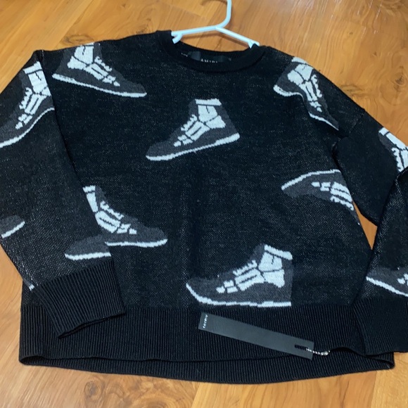 Kids Amiri sweater over sized fit - Picture 2 of 7